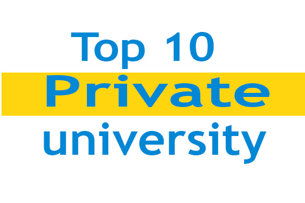 Top-10-private-university-list